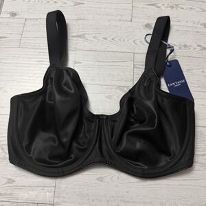Fantasie FL4520 Smoothing Balcony Underwire Bra Black Size 30H – New NWT